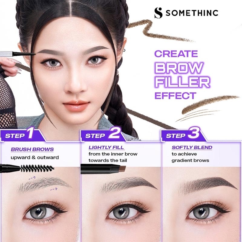 Microslim 4D Eyebrow Pencil Chocolate