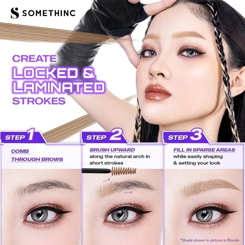 SOMETHINC MICROSL E/BROW PEN DARK BROWN