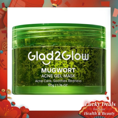 GLAD2GLOW Glad2Glow Mugwort Acne Gel Mask 50g