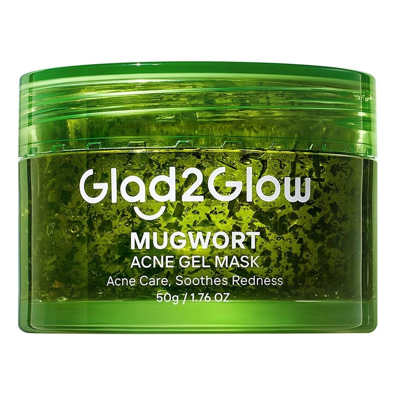 Glad2Glow Mugwort Acne Gel Mask 50g