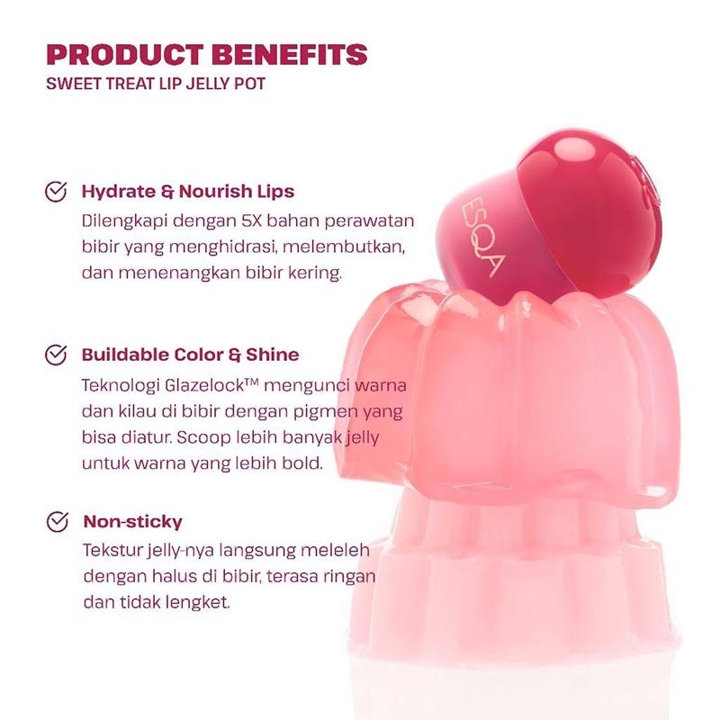 Sweet Treat Lip Jelly Pot Candy Cane 3.5g