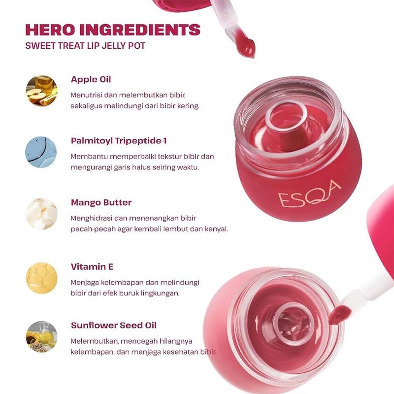 Sweet Treat Lip Jelly Pot Candy Cane 3.5g