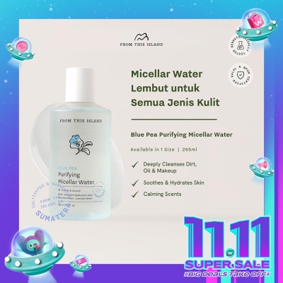 FROM THIS ISLAND Blue Pea Purifying Micellar Water 265ml