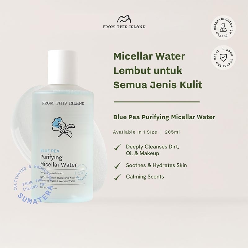 Blue Pea Purifying Micellar Water 265ml