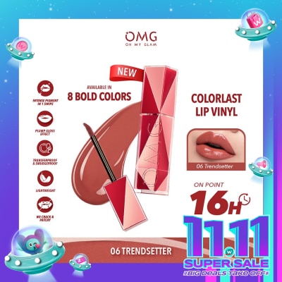 OMG OMG Oh My Glam Colorlast Lip Vinyl 06 Trendsetter