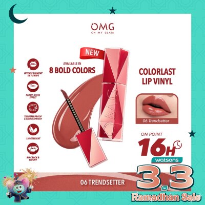 OMG OMG Oh My Glam Colorlast Lip Vinyl 06 Trendsetter