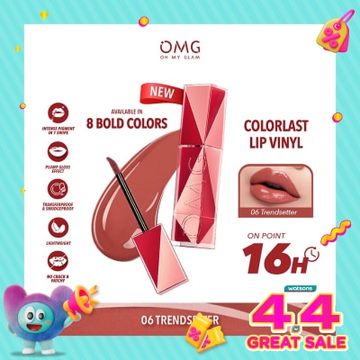 OMG - OMG Oh My Glam Colorlast Lip Vinyl 06 Trendsetter