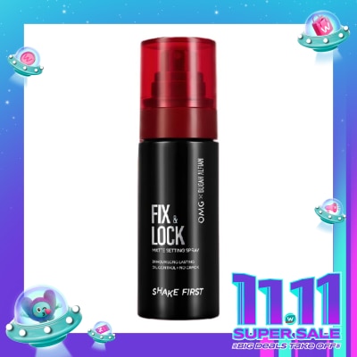 OMG OMG Oh My Glam Fix & Lock Matte Setting Spray 60ml
