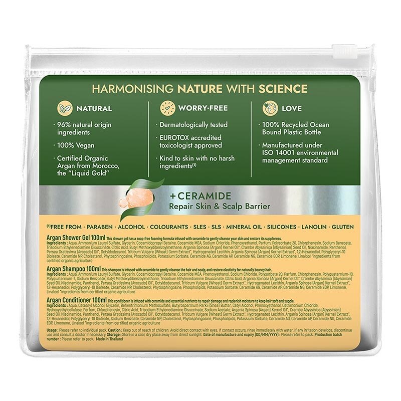 Argan Repairing Travel Set 3 X 100ml