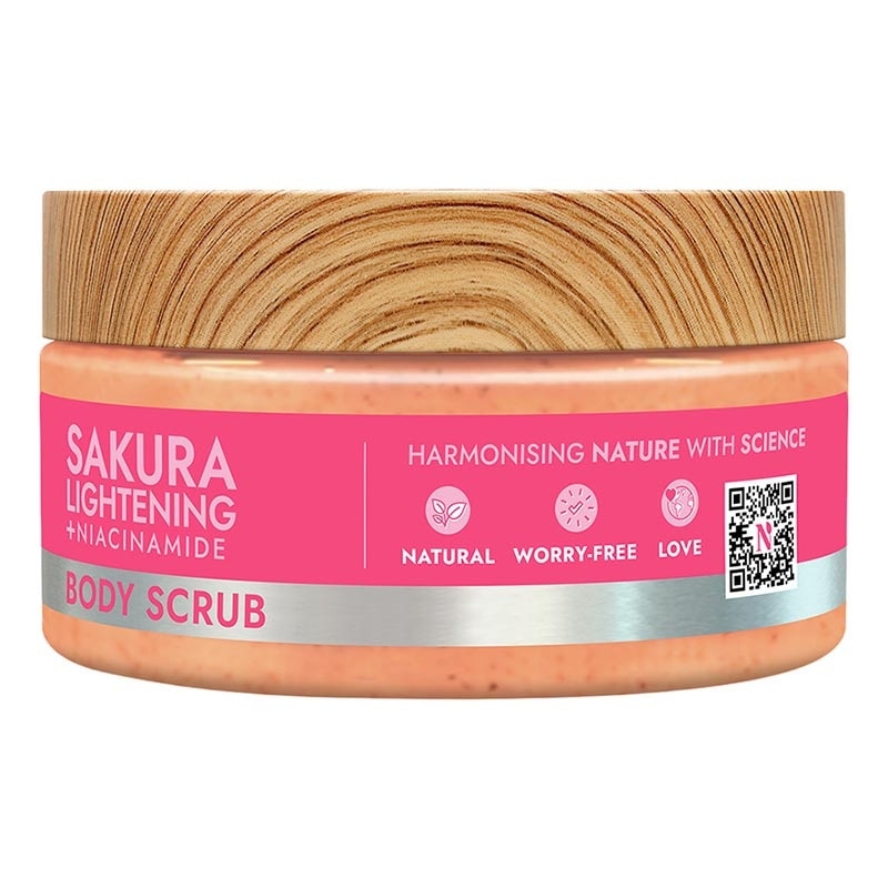 Sakura Lightening Body Scrub 200g