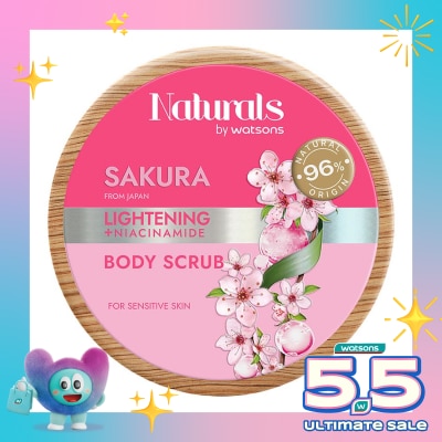 NATURALS BY WS - Sakura Lightening Body Scrub 200g
