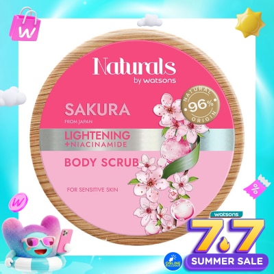 NATURALS BY WS - Sakura Lightening Body Scrub 200g