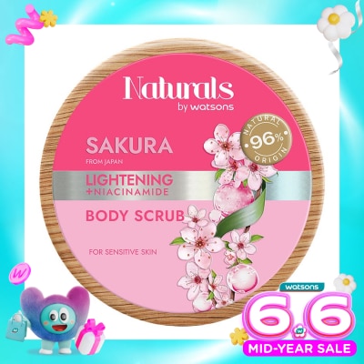 NATURALS BY WS - Sakura Lightening Body Scrub 200g