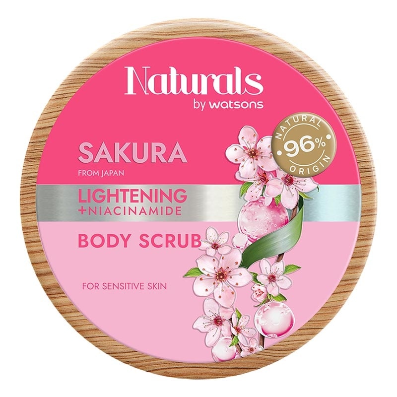 Sakura Lightening Body Scrub 200g