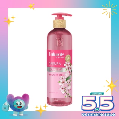 NATURALS BY WATSONS - Sakura Shower Gel 490ml