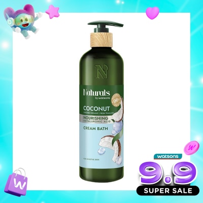 NATURALS BY WATSONS - Coconut Cream Bath 490ml image