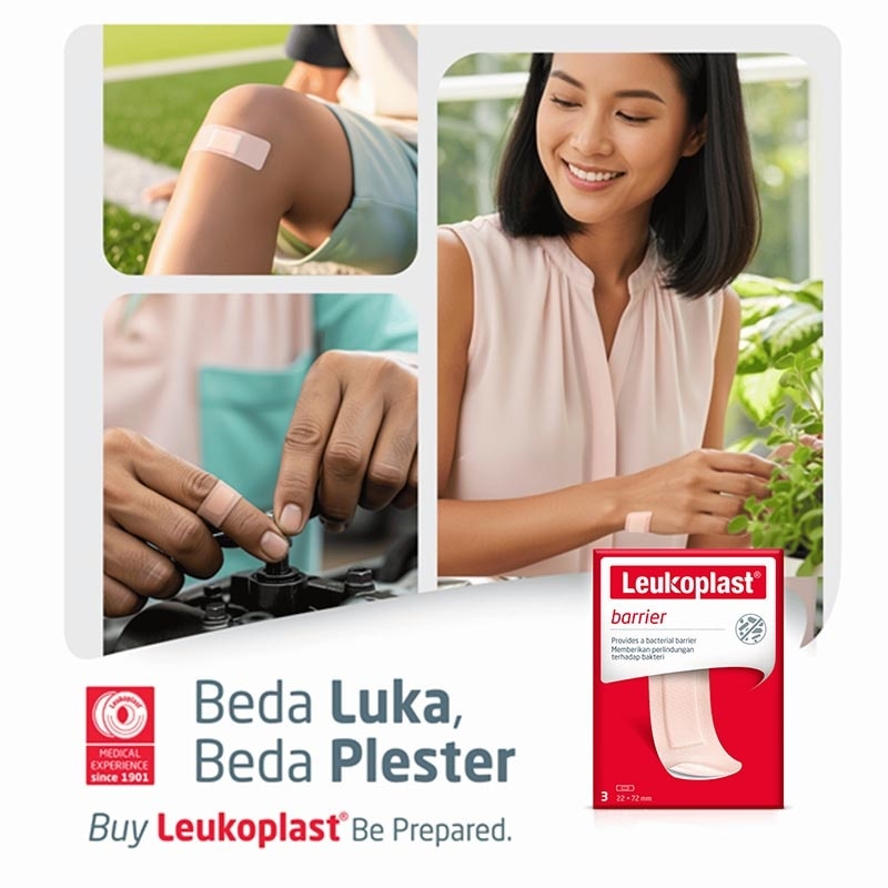 Leukoplast Barrier 72mm X 22mm 3'S