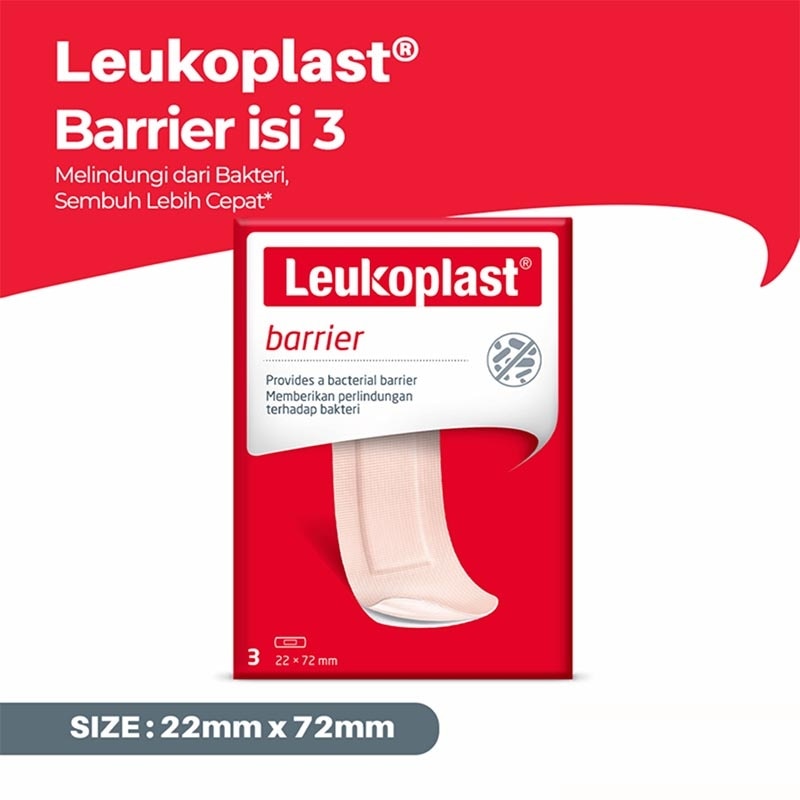 Leukoplast Barrier 72mm X 22mm 3'S