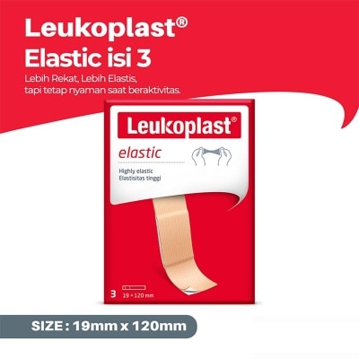 ESSITY Leukoplast Elastic 19mm X 120mm 3'S
