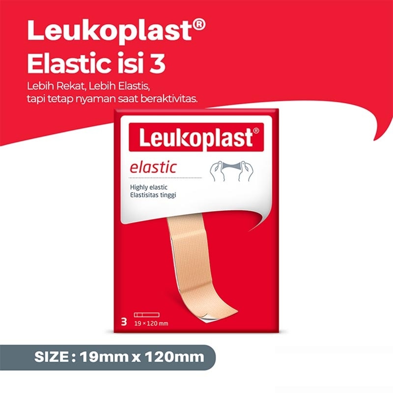 Leukoplast Elastic 19mm X 120mm 3'S