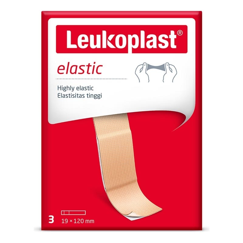 Leukoplast Elastic 19mm X 120mm 3'S