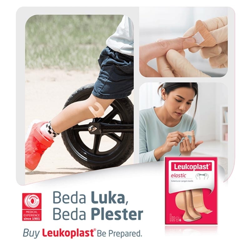 Leukoplast Elastic Assorted Mix 6'S