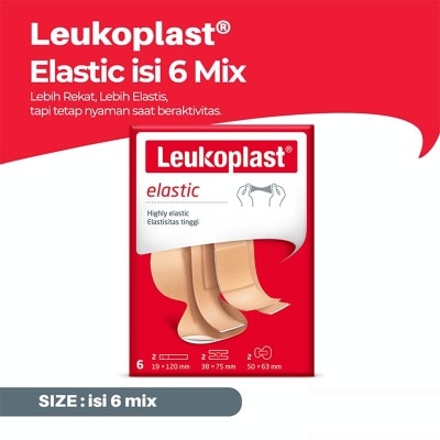 ESSITY Leukoplast Elastic Assorted Mix 6'S
