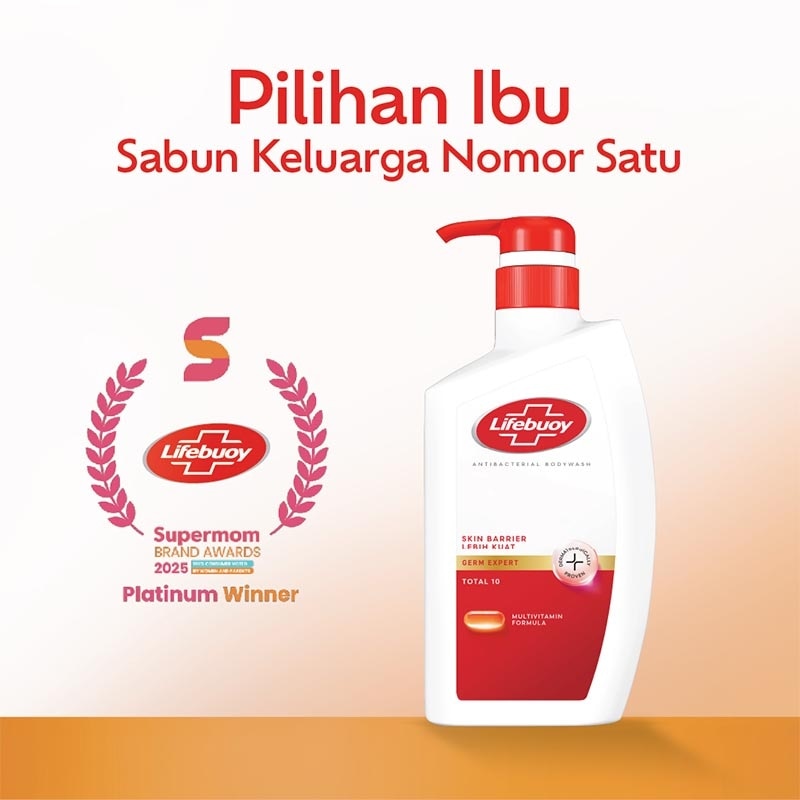 Sabun Mandi Cair Anti Bacterial Body Wash Lemon Fresh 100g