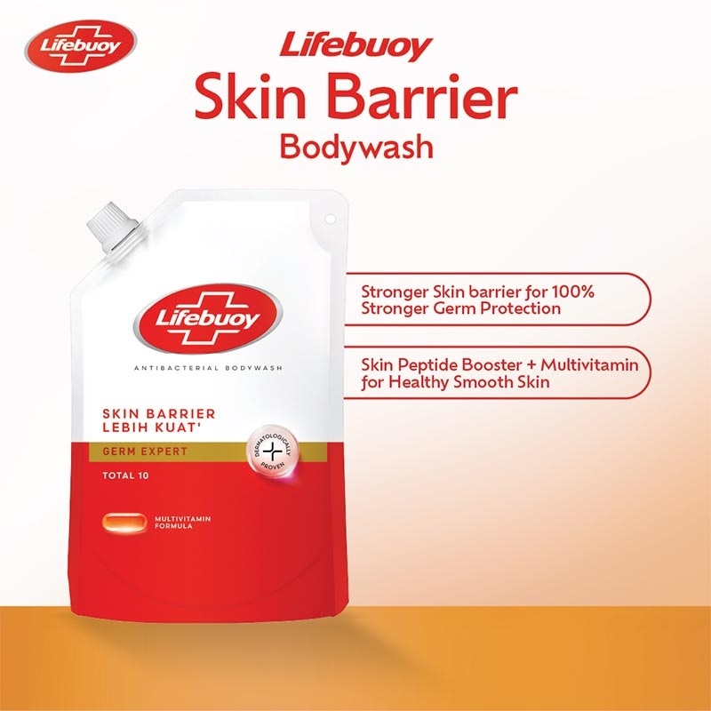 Sabun Mandi Cair Anti Bacterial Body Wash Total 10 100g