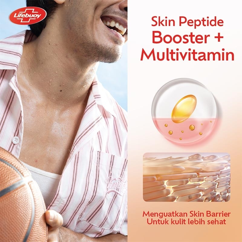 Sabun Mandi Cair Anti Bacterial Body Wash Total 10 100g