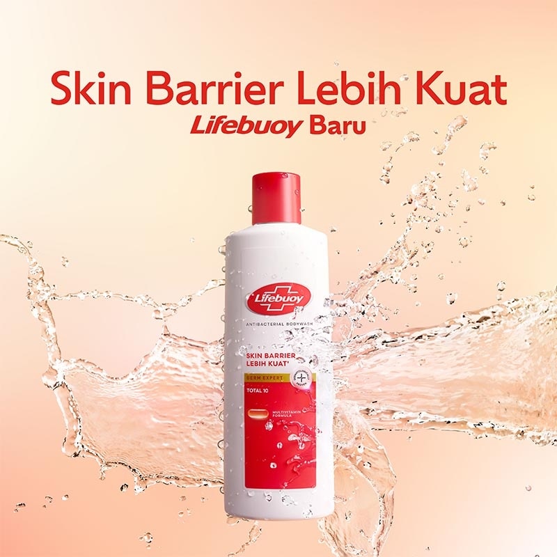 Sabun Mandi Cair Anti Bacterial Body Wash Total 10 100g