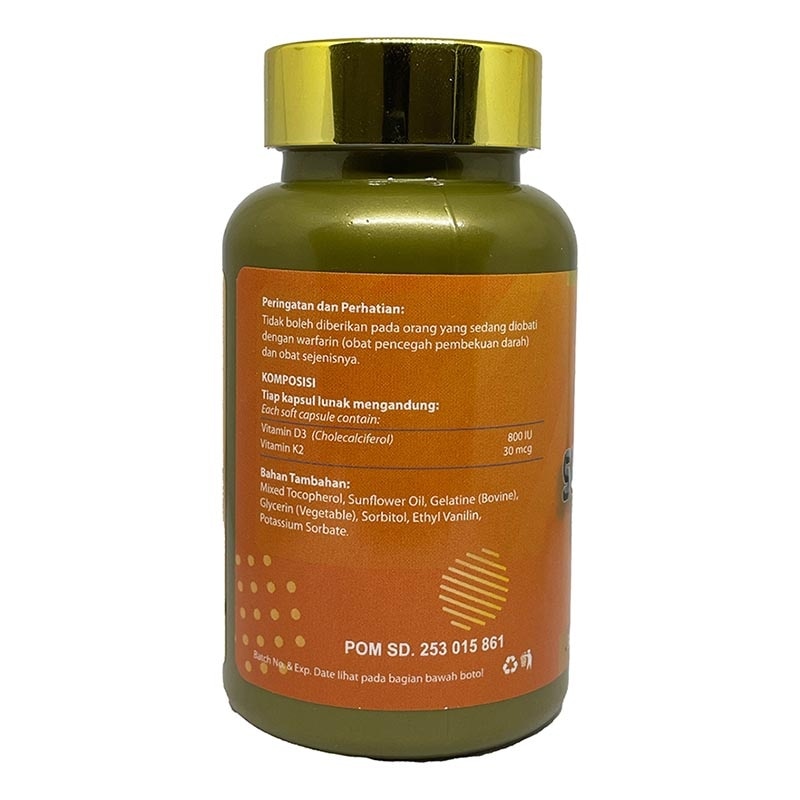 Sunvit D3 + K2 Softgel 30'S