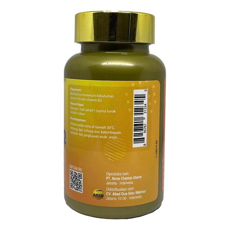 Sunvit D3 + K2 Softgel 30'S