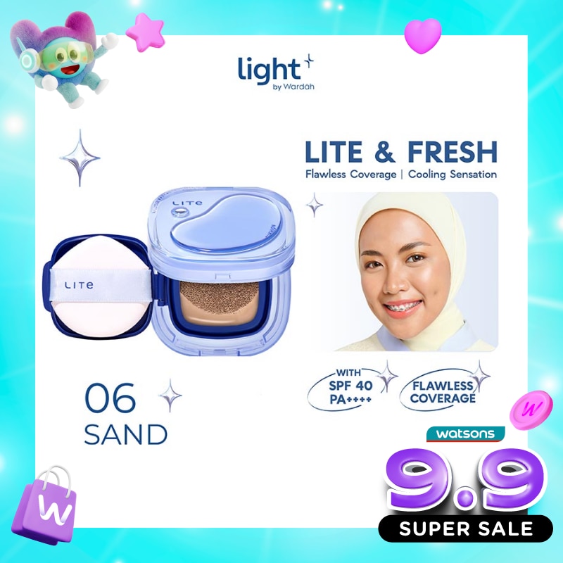 Wardah Lite Skin Filter Cushion 06 Sand 11g image