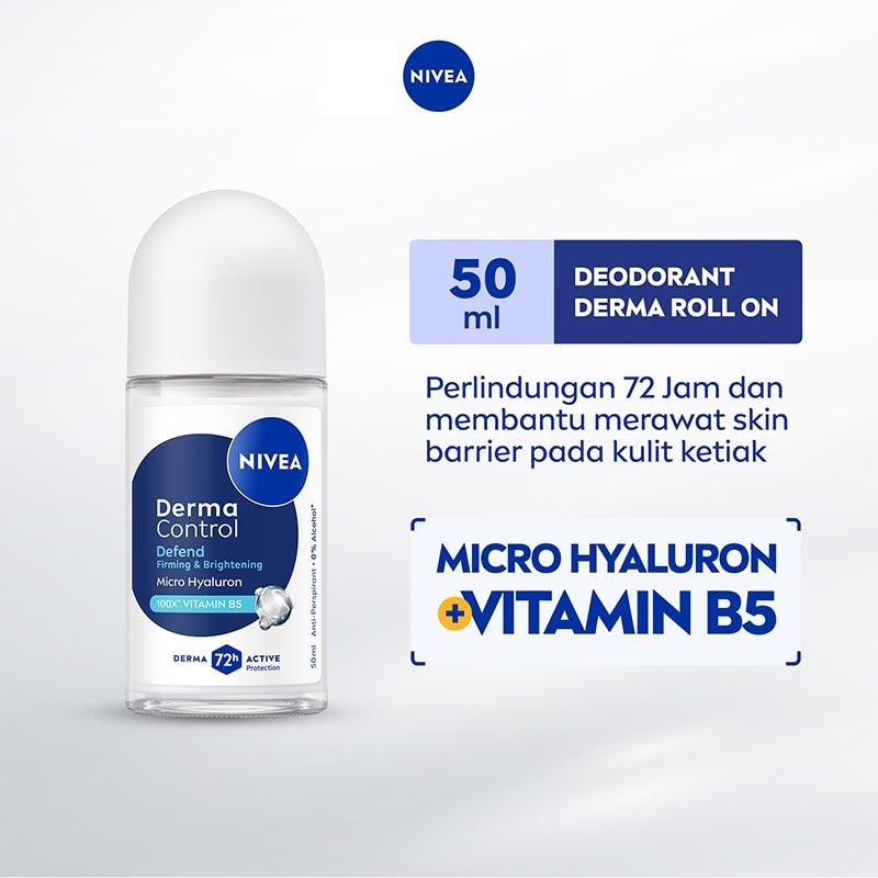 Nivea Deodorant Roll On Derma Control Defend 50ml