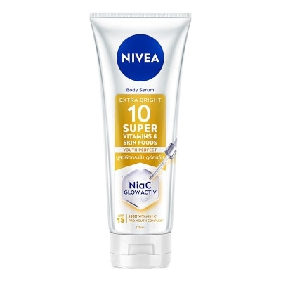 NIVEA - Extra Bright 10 Super Vitamin Youth Perfect Body Serum 170ml