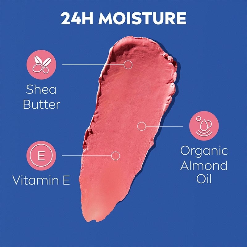 Lip Balm Caring Color Rose 3 in 1 SPF 30 4.8g