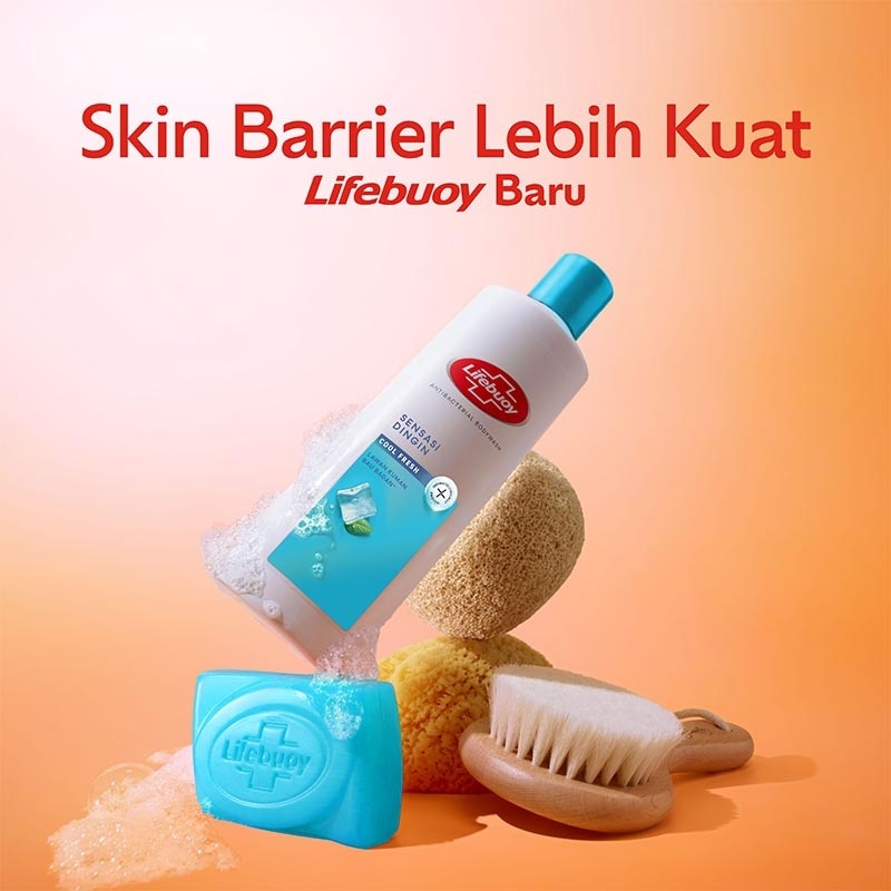 Sabun Mandi Cair Body Wash Cool Fresh Antibakteri Pouch 800g