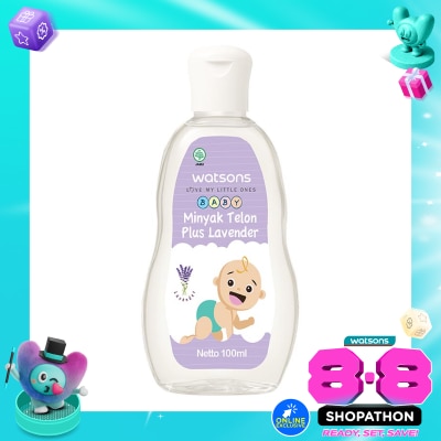WATSONS - Minyak Telon Plus Lavender 100ml image