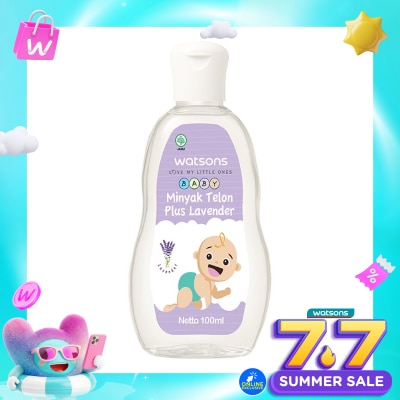 WATSONS COLLECTION - Minyak Telon Plus Lavender 100ml