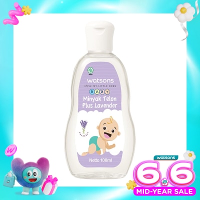 WATSONS - Minyak Telon Plus Lavender 100ml