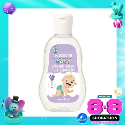 WATSONS - Minyak Telon Plus Lavender 50ml image