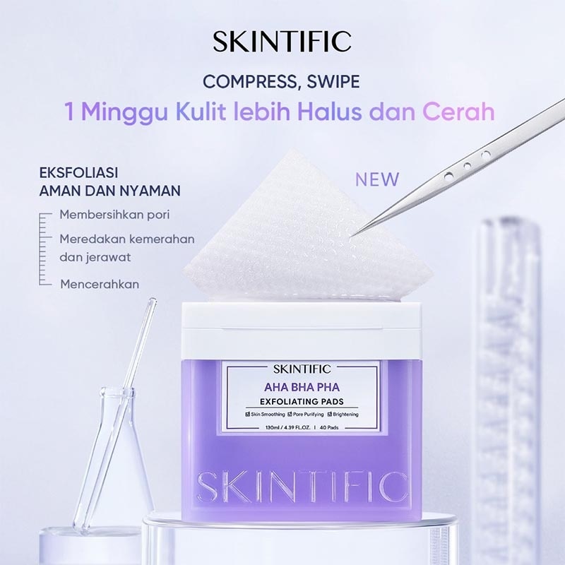 AHA BHA PHA Exfoliating Pads 40'S