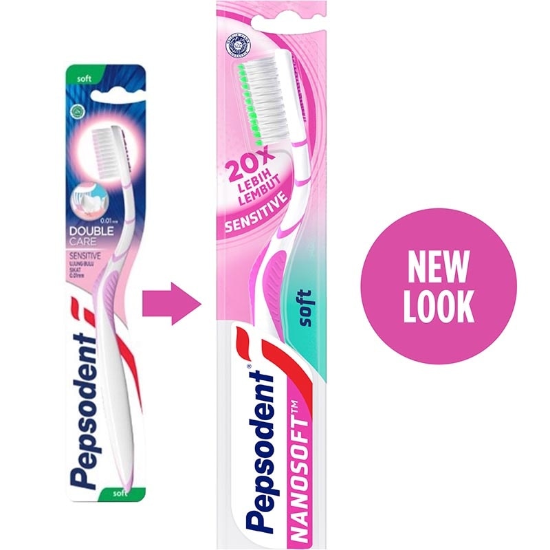 Sikat Gigi Nanosoft Sensitive 1'S