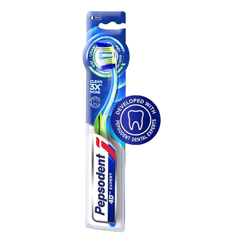 4D Expert Clean Sikat Gigi Lembut 1'S