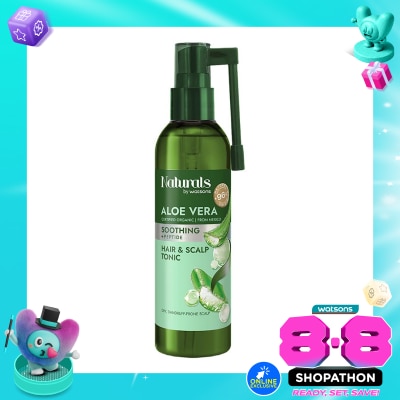 NATURALS BY WATSONS - Aloe Vera Hair & Scalp Tonic 120ml image