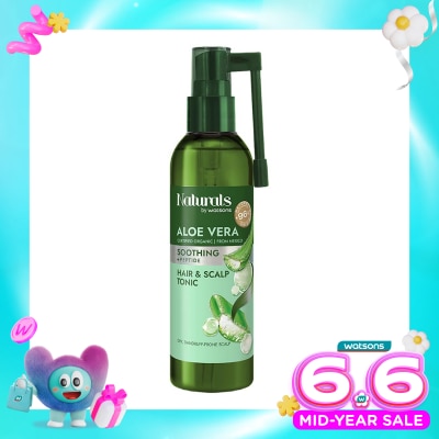 NATURALS BY WATSONS - Aloe Vera Hair & Scalp Tonic 120ml