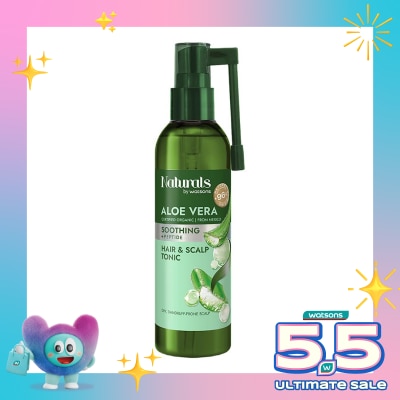 NATURALS BY WS - Aloe Vera Hair & Scalp Tonic 120ml