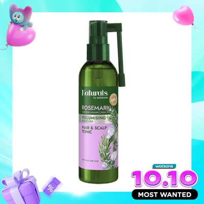 NATURALS BY WATSONS Rosemary Hair & Scalp Tonic 120ml image