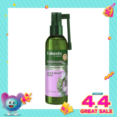 NATURALS BY WATSONS - Rosemary Hair & Scalp Tonic 120ml